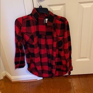 Red and black flannel